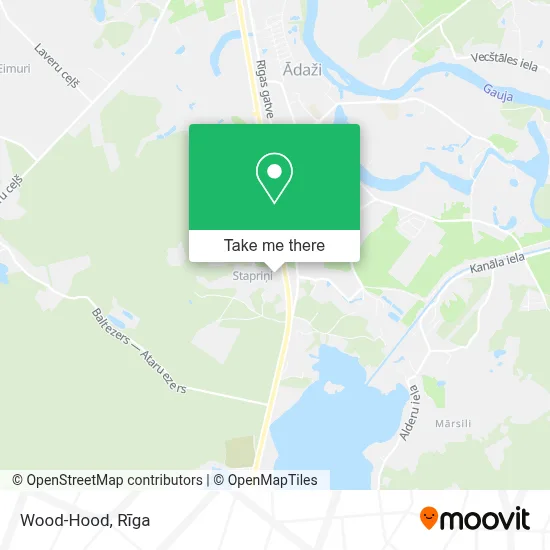 Wood-Hood map