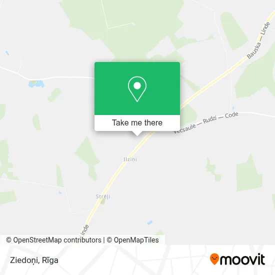 Ziedoņi map