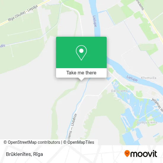 Brūklenītes map