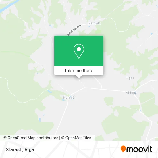Stārasti map