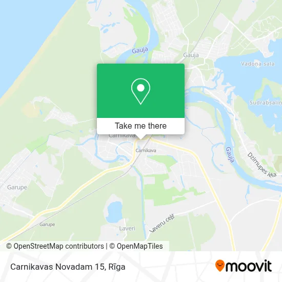 Carnikavas Novadam 15 map