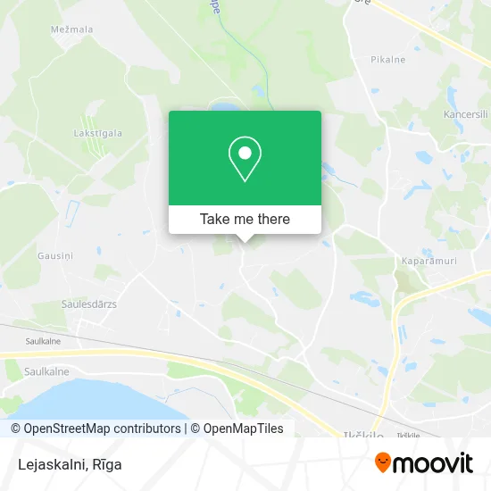 Lejaskalni map