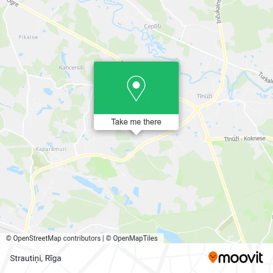 Strautiņi map