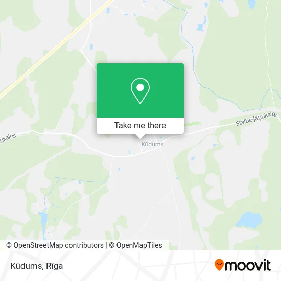 Kūdums map