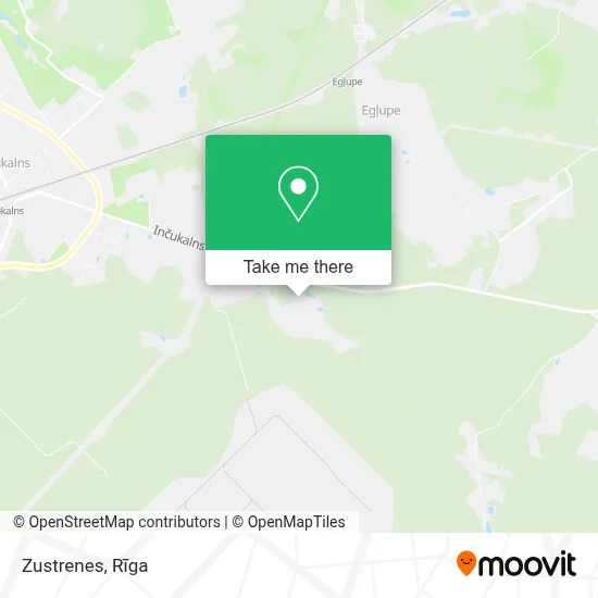 Zustrenes map