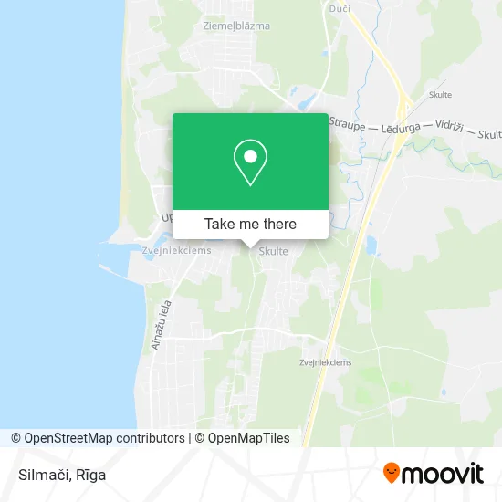 Silmači map