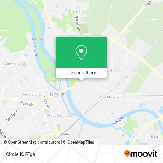 Circle K map