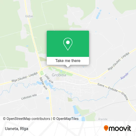 Uaneta map