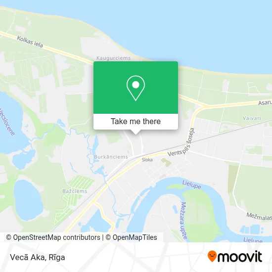 Vecā Aka map
