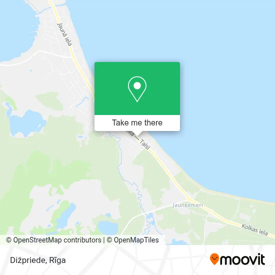 Dižpriede map