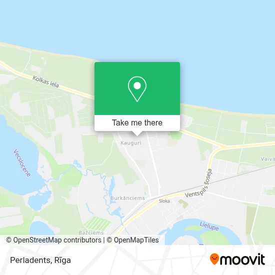 Perladents map