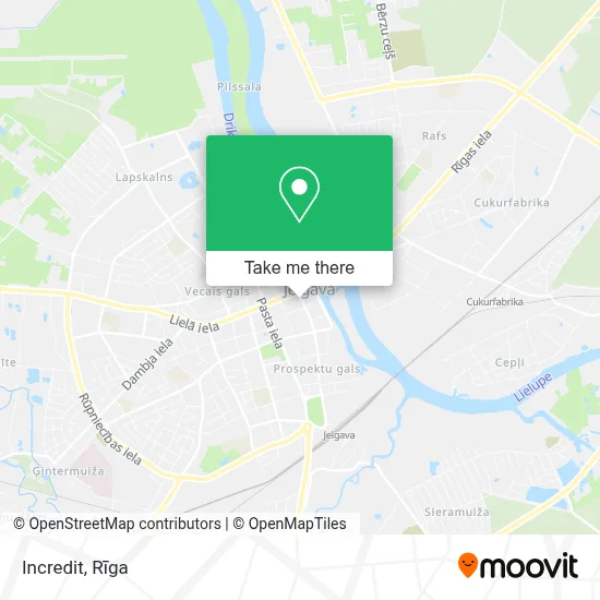 Incredit map