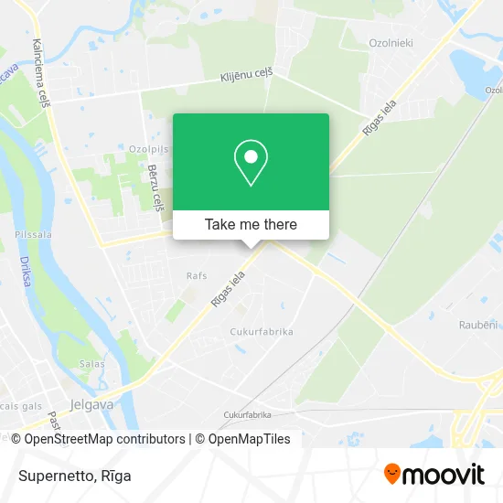 Supernetto map