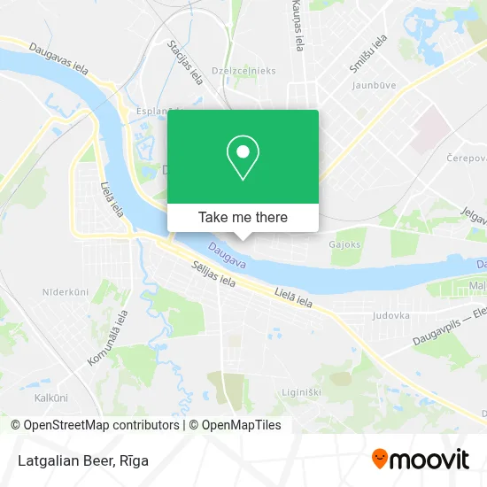 Latgalian Beer map