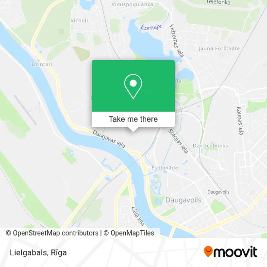 Lielgabals map