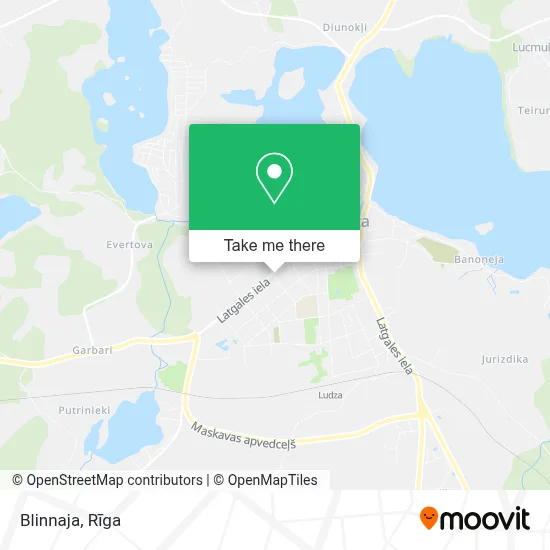 Blinnaja map