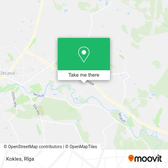 Kokles map