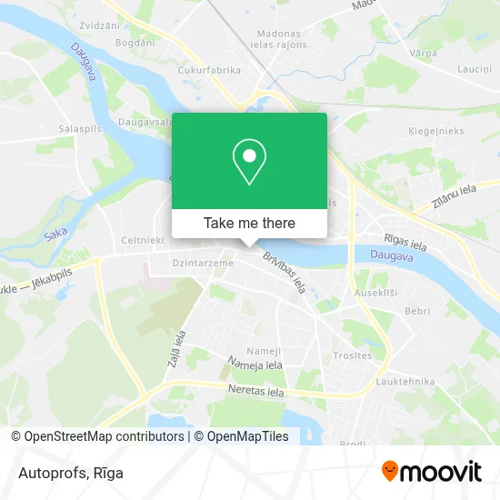 Autoprofs map