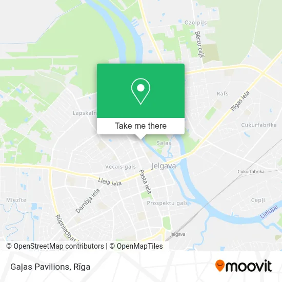 Gaļas Pavilions map