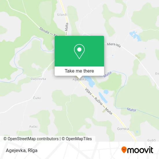 Agejevka map