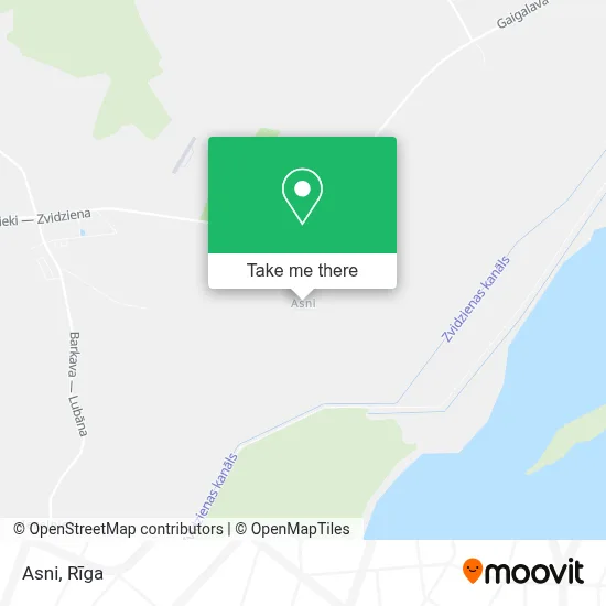 Asni map
