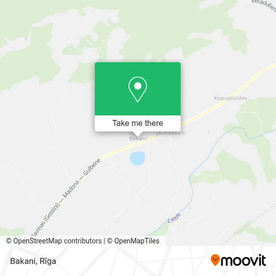 Bakani map