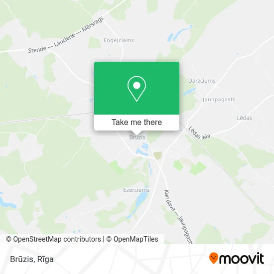 Brūzis map