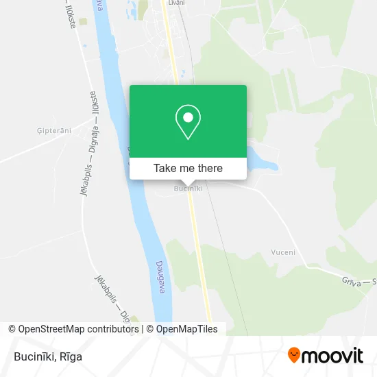 Bucinīki map