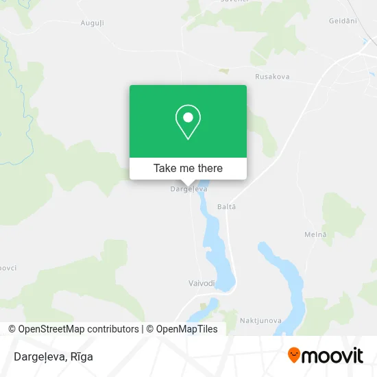 Dargeļeva map