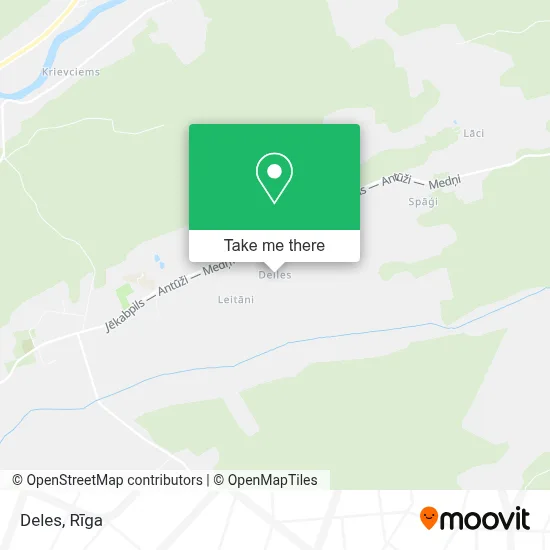 Deles map