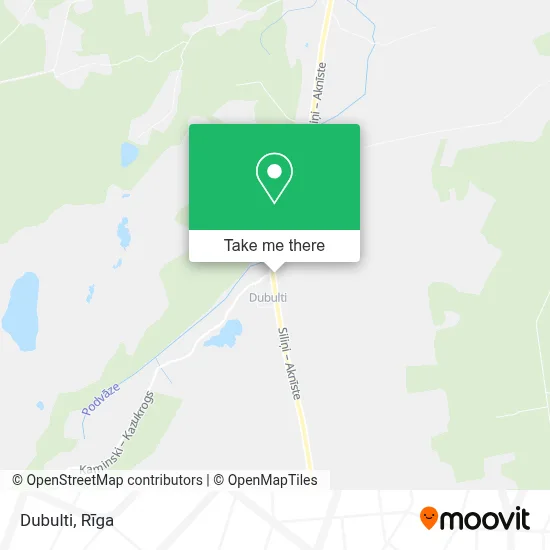 Dubulti map