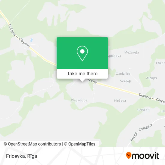 Fricevka map
