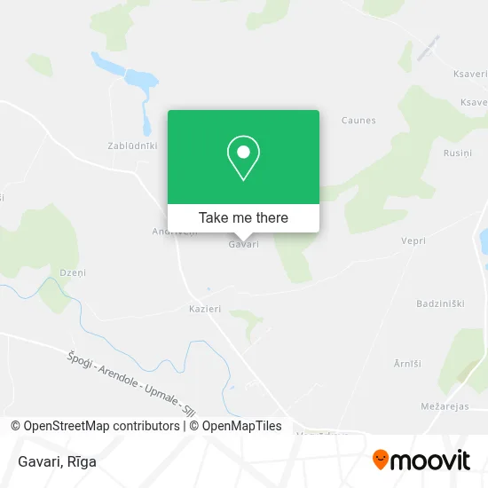 Gavari map