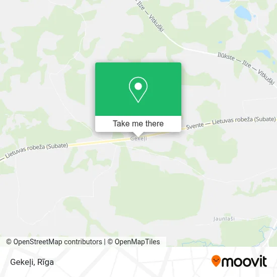 Gekeļi map