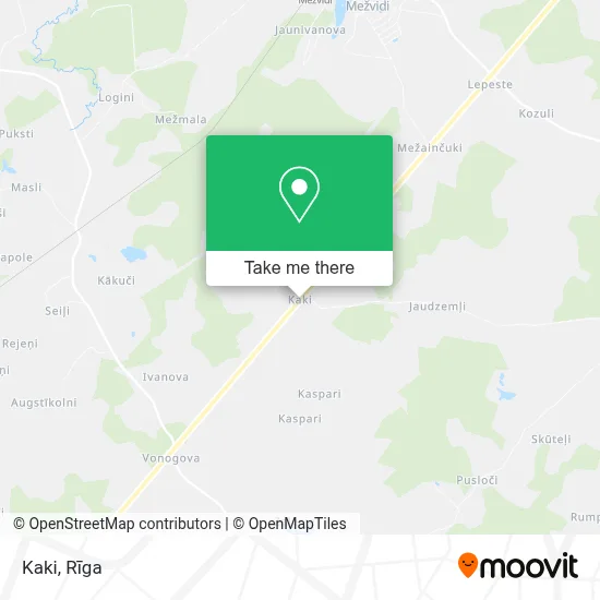 Kaki map