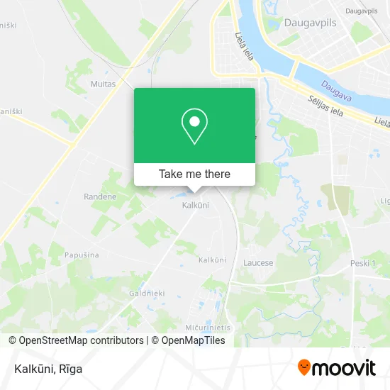 Kalkūni map