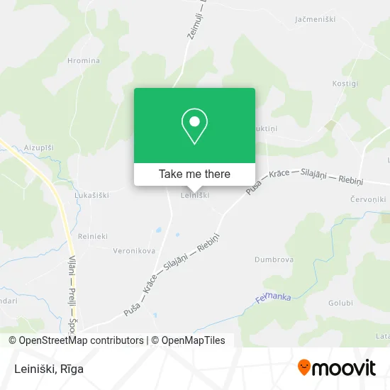 Leiniški map