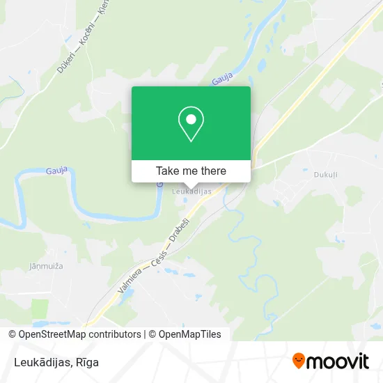 Leukādijas map