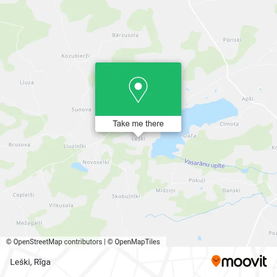Leški map