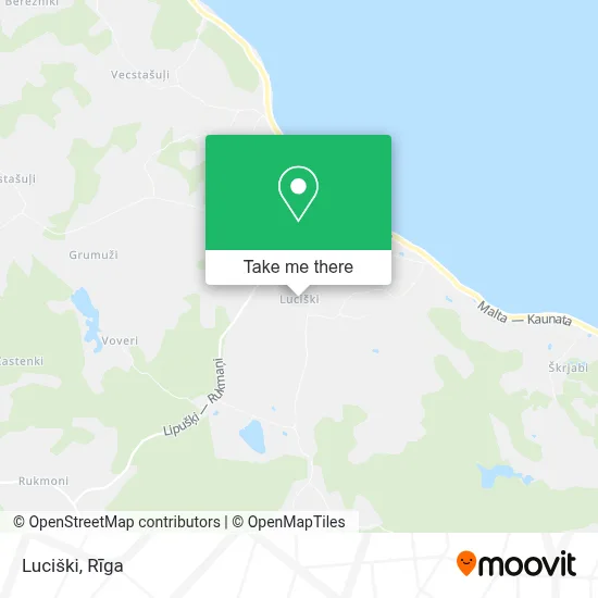Luciški map