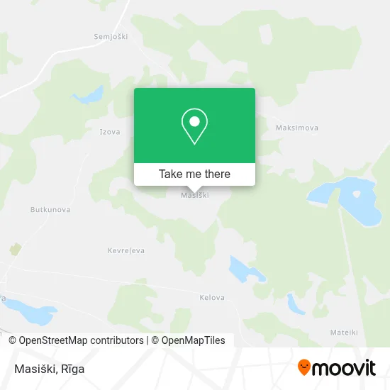 Masiški map