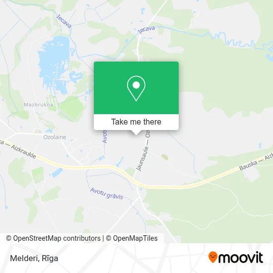 Melderi map