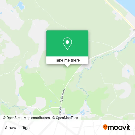 Ainavas map