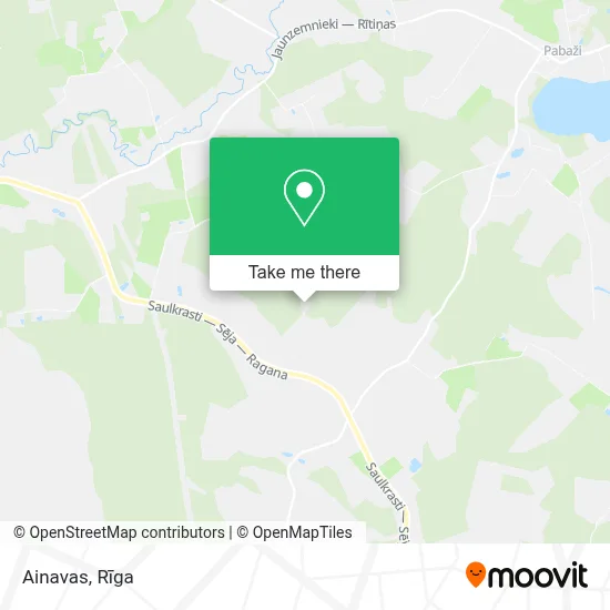 Ainavas map