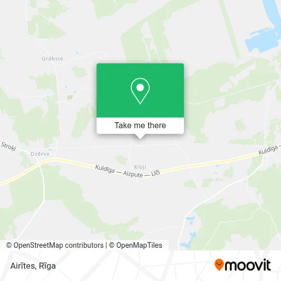 Airītes map