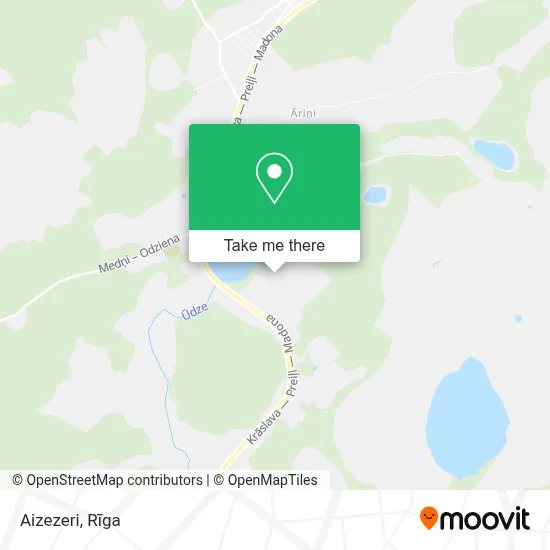 Aizezeri map