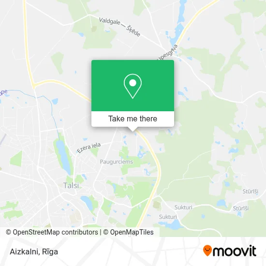 Aizkalni map