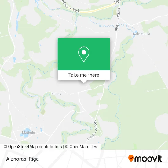 Aiznoras map