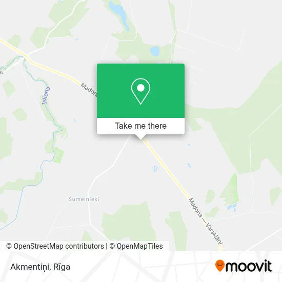 Akmentiņi map