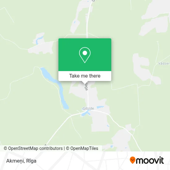 Akmeņi map